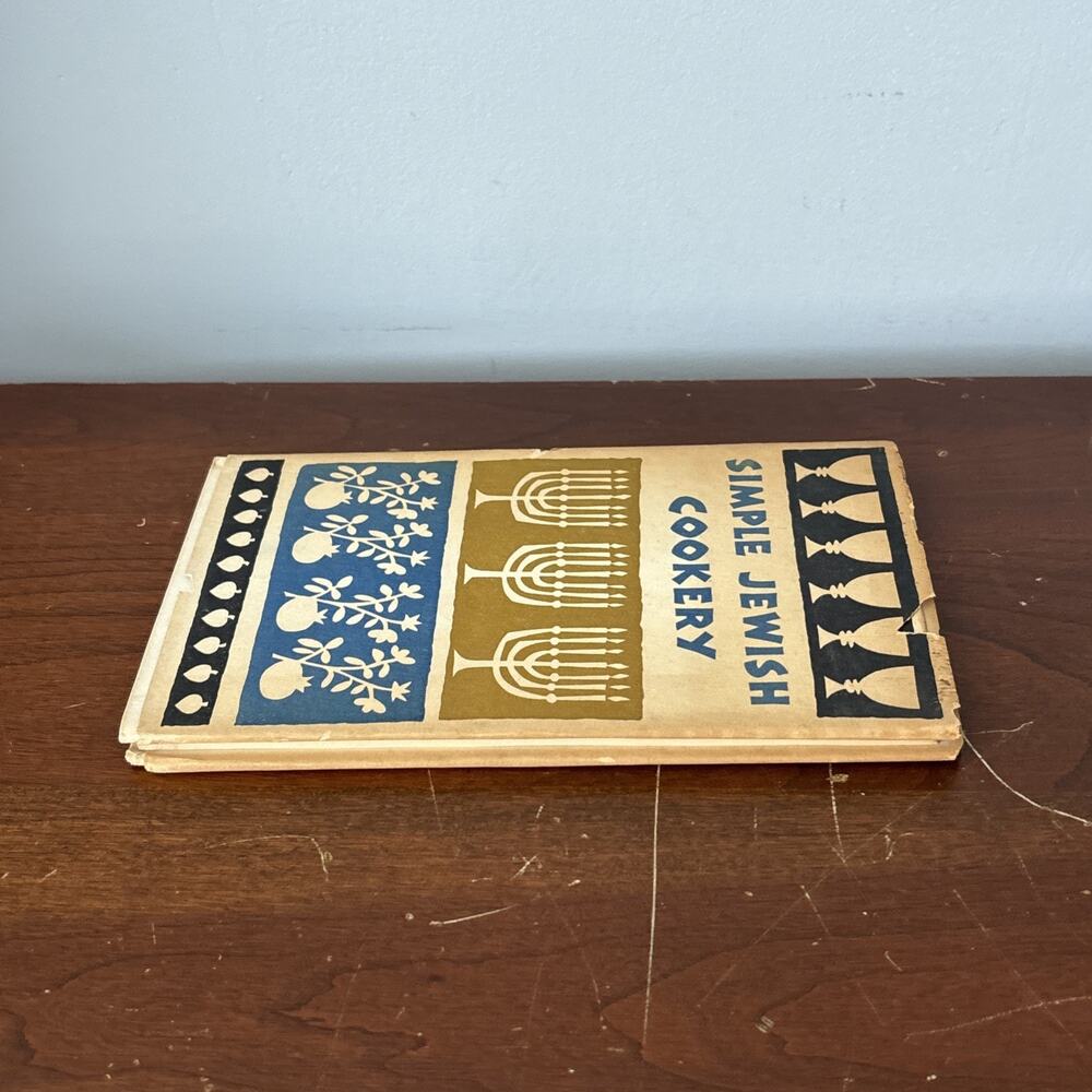 Peter Pauper Press Simple Jewish Cookery Cookbook 1962 Edna Beilenson HCDJ - Picture 3 of 10